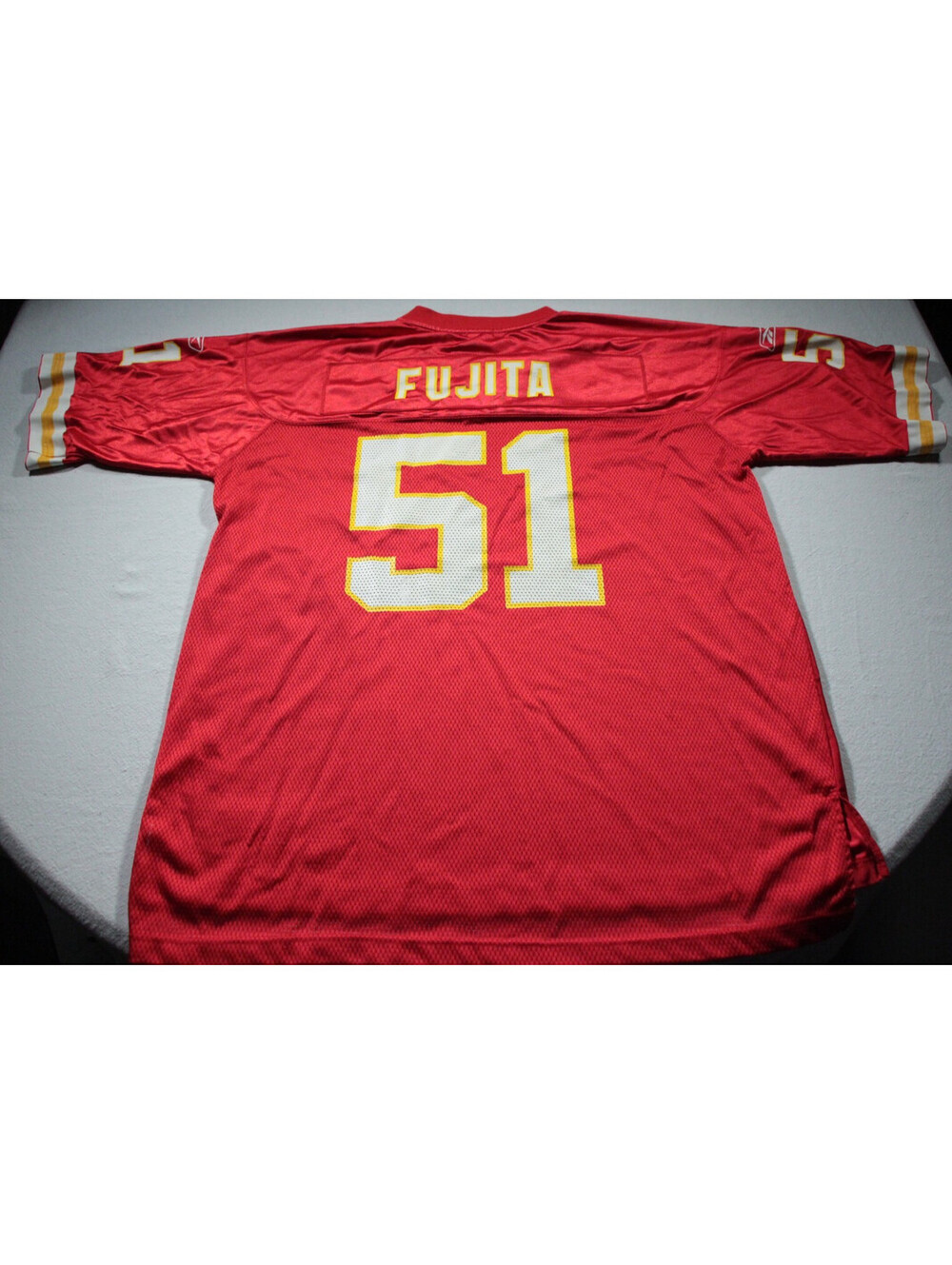 Kansas City Chiefs Scott Fujita Jersey NFL Football XL Reebok Red